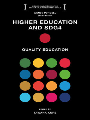 cover image of Higher Education and SDG4